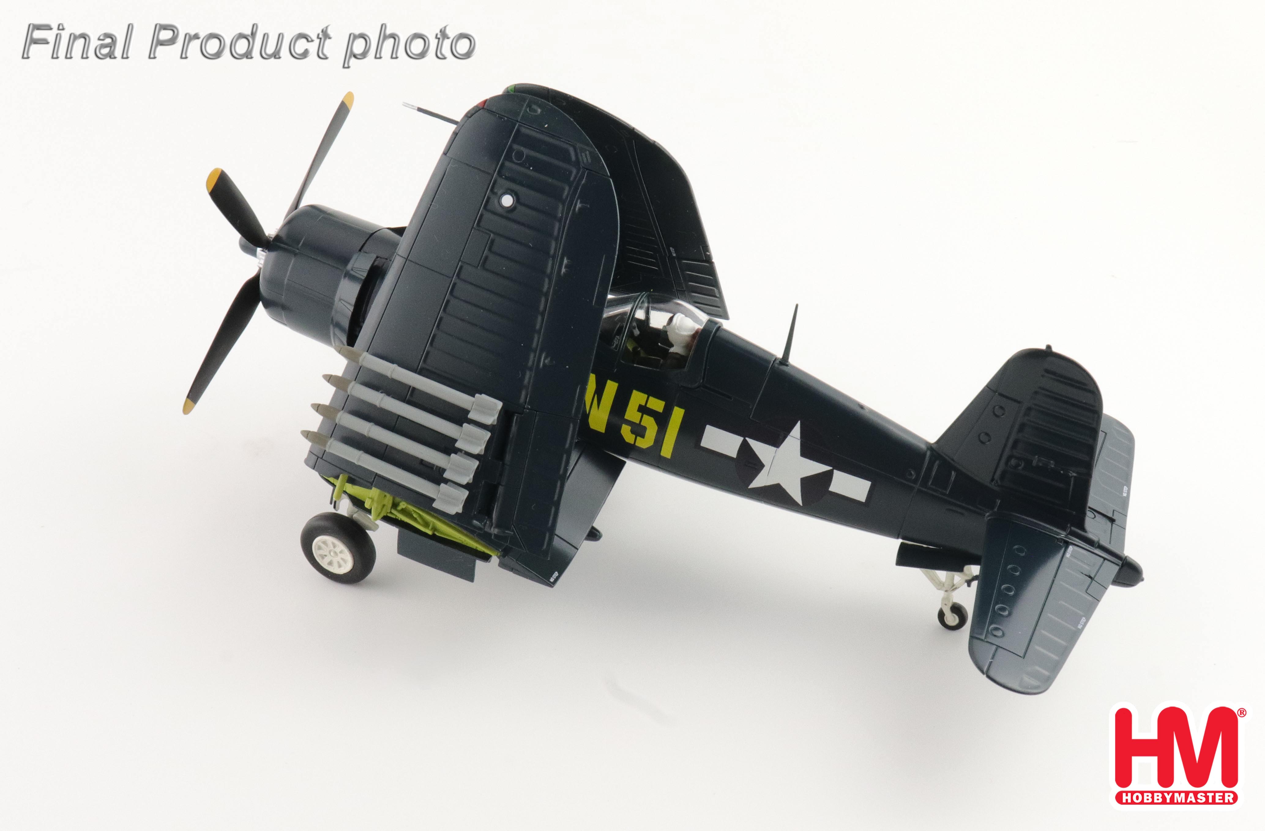 F4U-4 Corsair N51, John Glenn, VMF-155, China 1945